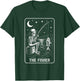 The Fisher Tarot Card Skeleton Fishing Lover Funny Gift T-Shirt - T-Shirt | Forest