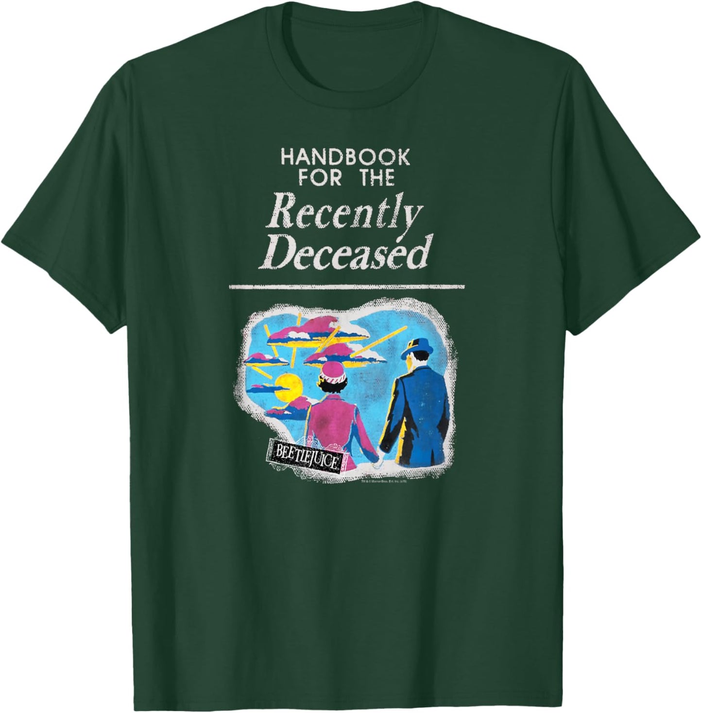 Beetlejuice The Handbook T-Shirt - T-Shirt | Forest