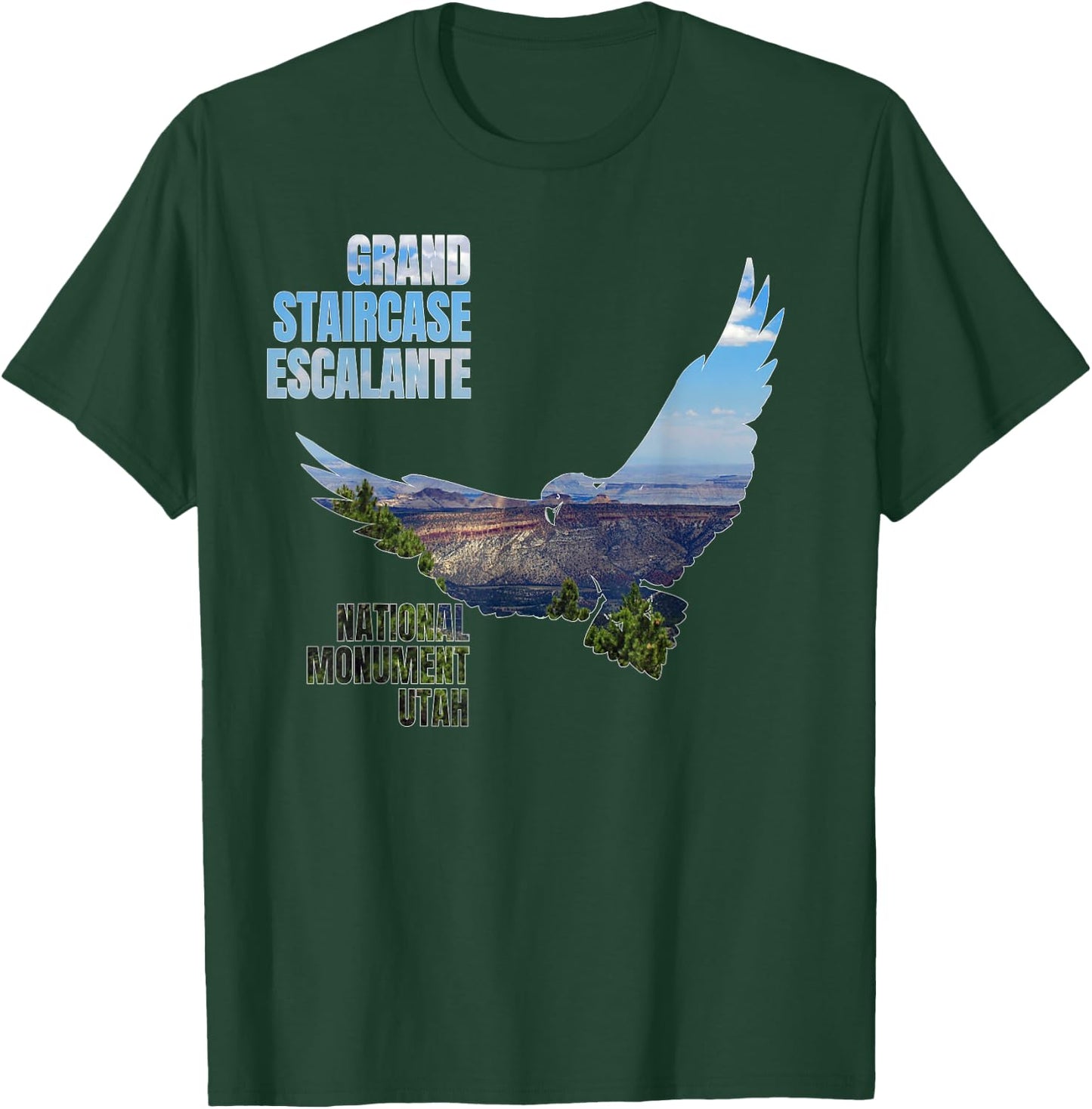 Grand Staircase Escalante T-Shirt - T-Shirt | Forest