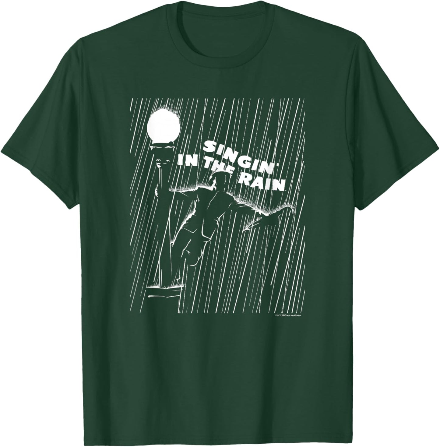 WB100 Singin' in The Rain Classic Movie Poster T-Shirt - T-Shirt | Forest