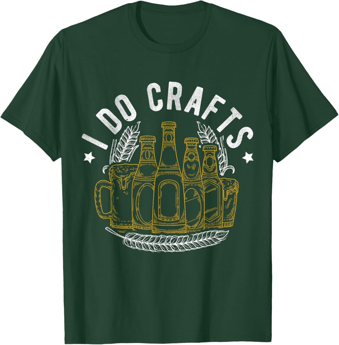 I DO CRAFTS Craft Beer Home Brew T-Shirt - T-Shirt | Forest