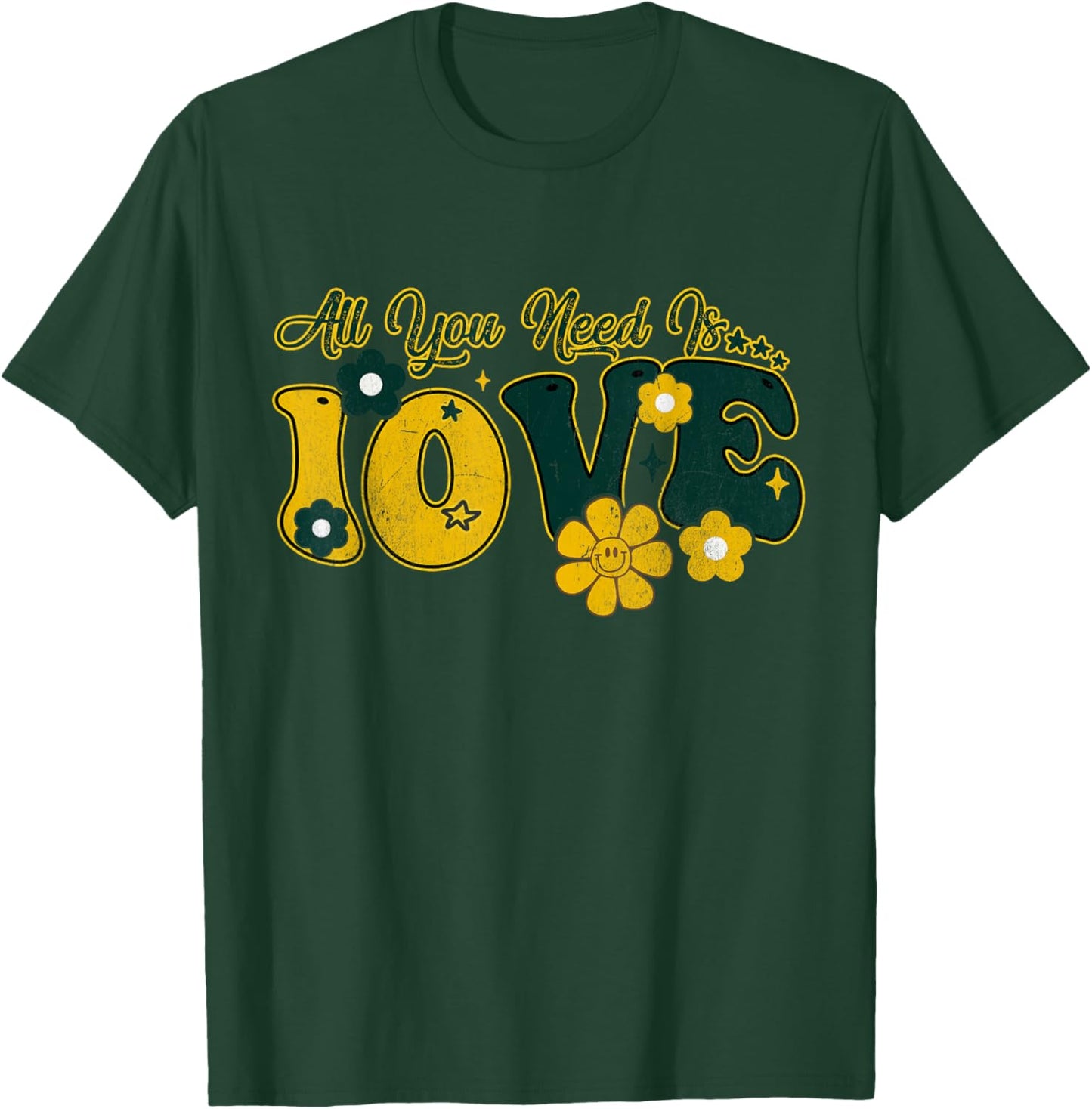 Valentine's Day All You Need Is 10ve Love Funny Men Women T-Shirt - T-Shirt | Forest