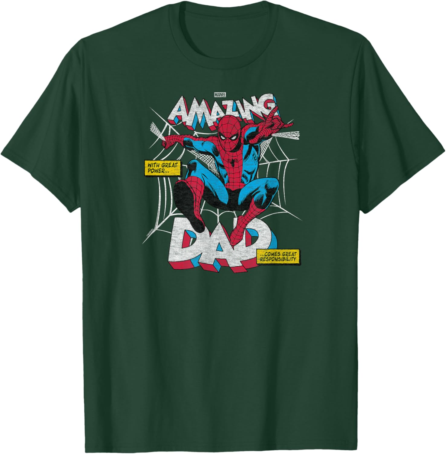 Spider-Man - Amazing Dad T-Shirt - T-Shirt | Forest