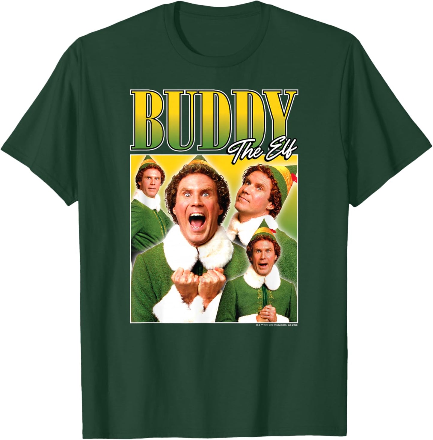 Elf - Buddy The Elf T-Shirt - T-Shirt | Forest