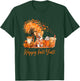 Happy Fall Y'all Corgi Autumn Pumpkin Spice Latte T-Shirt - T-Shirt | Forest
