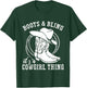 Boots And Bling It's A Cowgirl Thing T-Shirt - T-Shirt | Forest