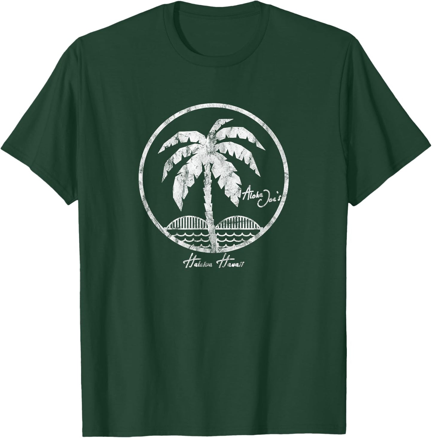 Hawaii North Shore Haleiwa Palm Tree T-Shirt - T-Shirt | Forest