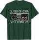Class Of 2024 Level Complete Senior Graduation Gamer Grad T-Shirt - T-Shirt | Forest