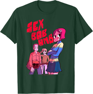 Scott Pilgrim Vs. The World Sex Bob Omb Band T-Shirt - T-Shirt | Forest