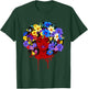 Afro Girl Flower Hair Black History Juneteenth Black Queen T-Shirt - T-Shirt | Forest