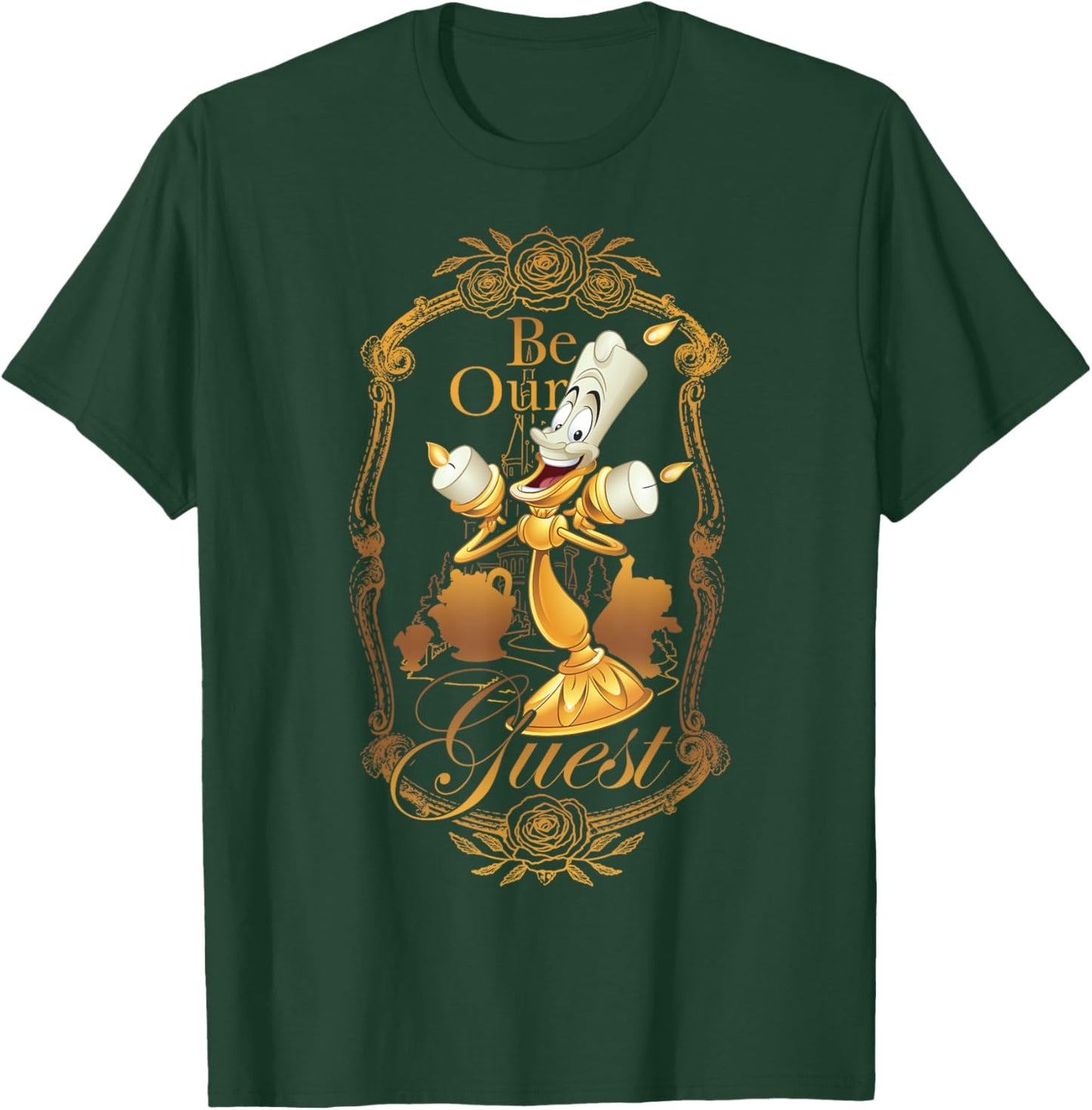 Disney Die Schöne und das Biest Seien Sie unser Gast T-Shirt - T-Shirt | Forest