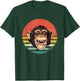 Chimpanzee Monkey Shirt Retro Chimp Wild Zoo Animal Lover T-Shirt - T-Shirt | Forest