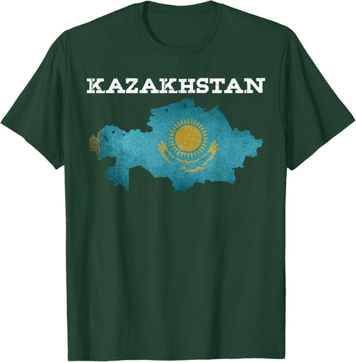 Kazakhstan Patriotic Heritage Eagle Kazakh Flag Gift Women Kids Men