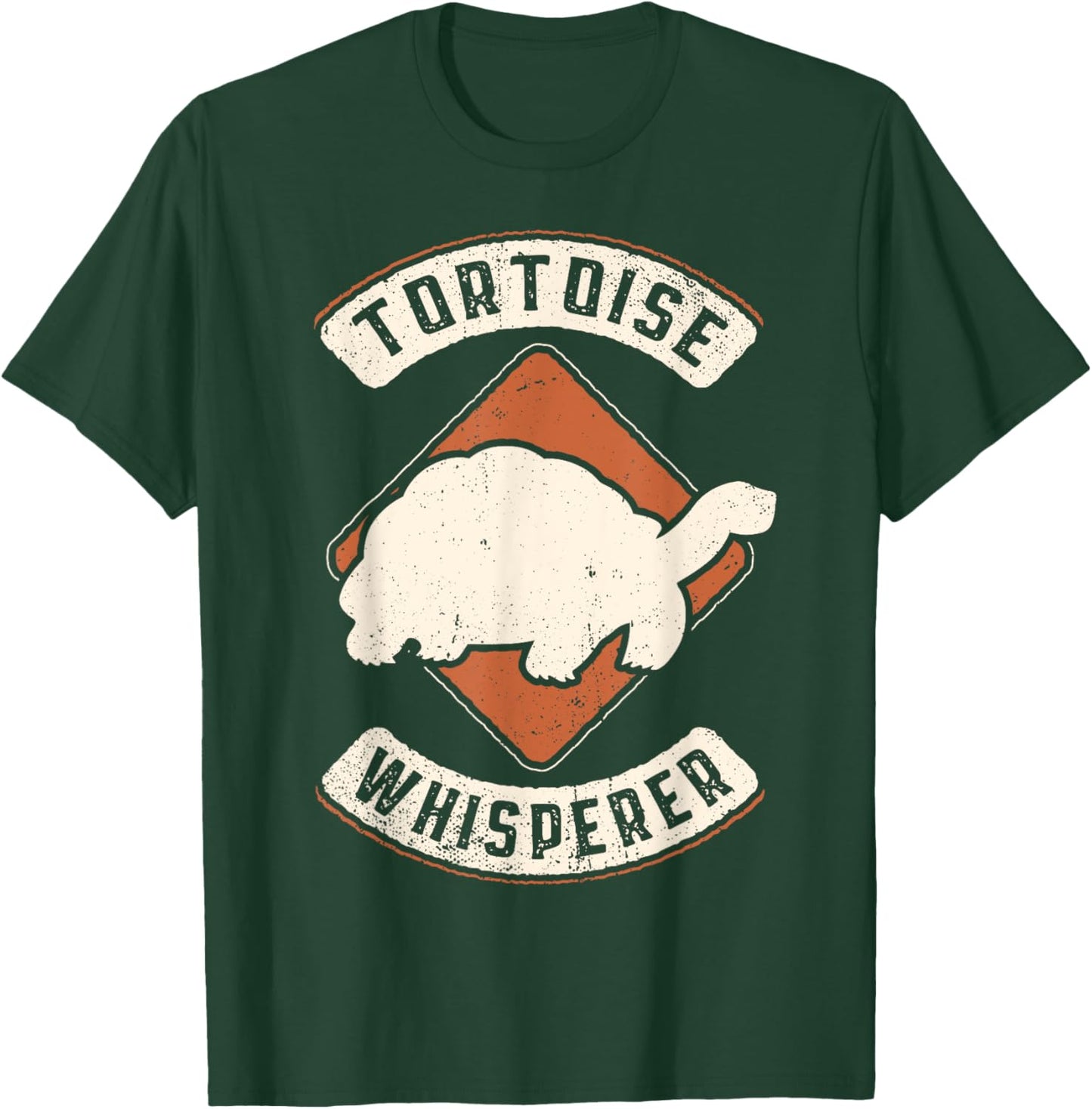 Tortoise Whisperer Vintage Classic Retro Animal Love T-Shirt - T-Shirt | Forest