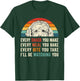 Retro Every snack you make Every meal you bake Doodle Dog Men Women Kids T-Shirt - T-Shirt | Forest