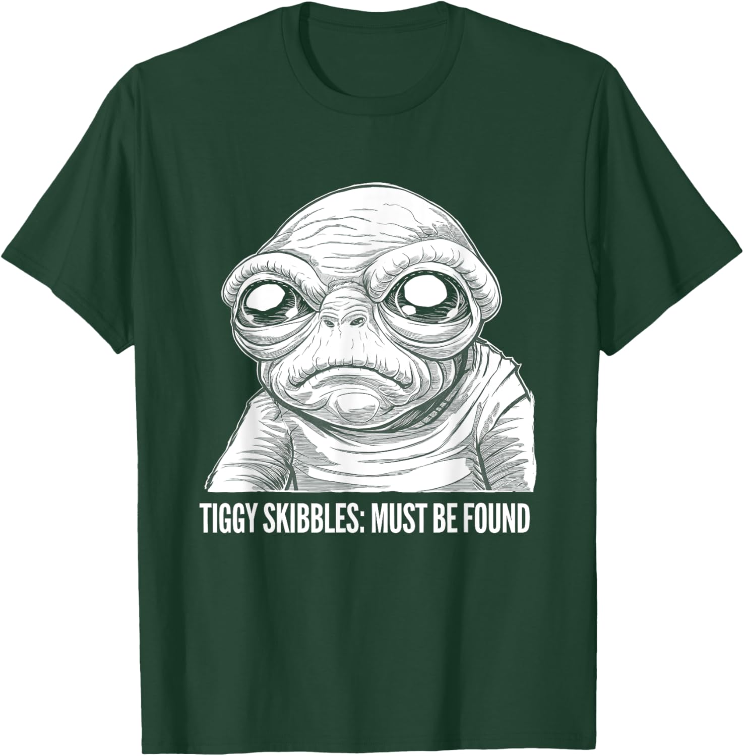 Tiggy Skibbles Must Be Found Fan Art T-Shirt - T-Shirt | Forest