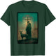 Biblical Jesus Lamb of God Sheep Shepard with Cross Old Art T-Shirt - T-Shirt | Forest