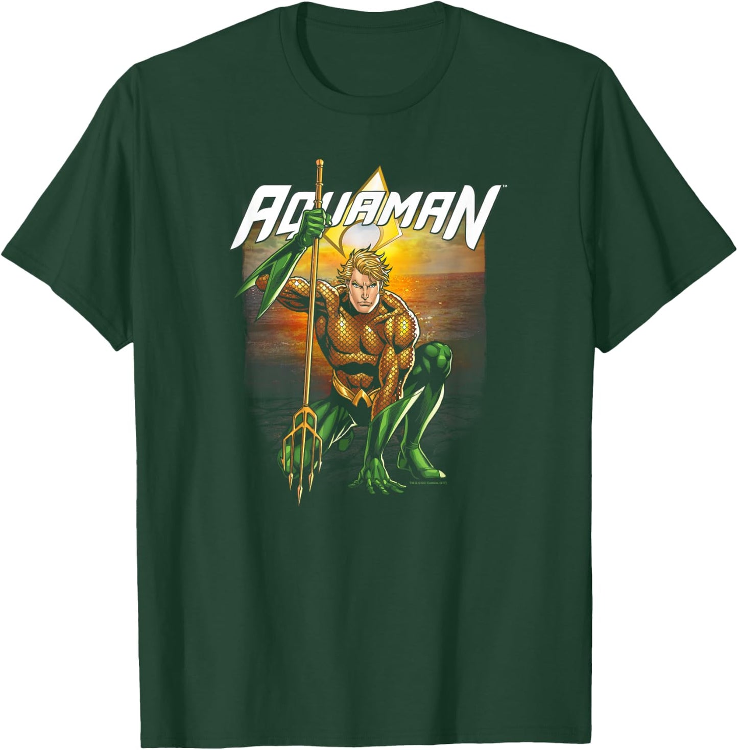 Aquaman Beach Sunset T-Shirt - T-Shirt | Forest