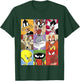 Kids Looney Tunes Group Shot Comic Box Up T-Shirt - T-Shirt | Forest