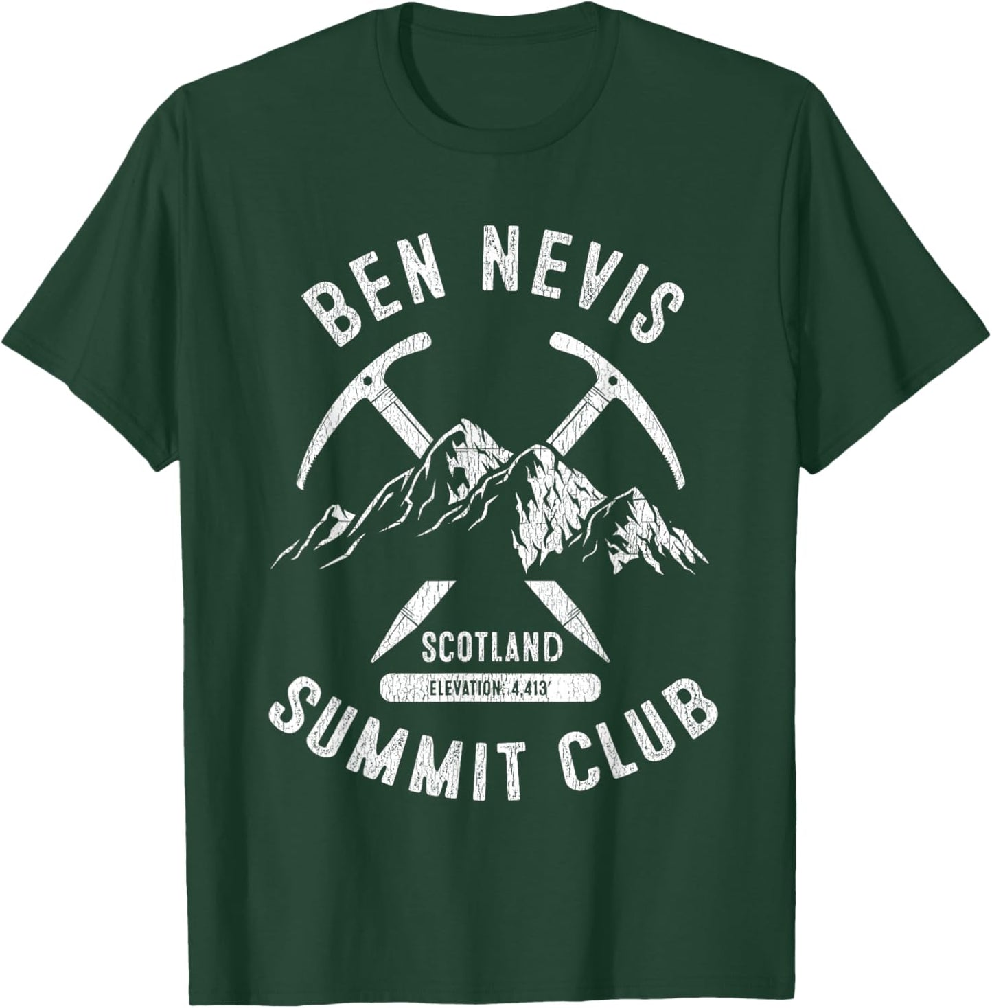 Ben Nevis Summit Club I Climbed Ben Nevis T-Shirt - T-Shirt | Forest