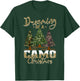 Camo Dreaming Of Camo Christmas Ugly Camouflage Print Trees T-Shirt - T-Shirt | Forest