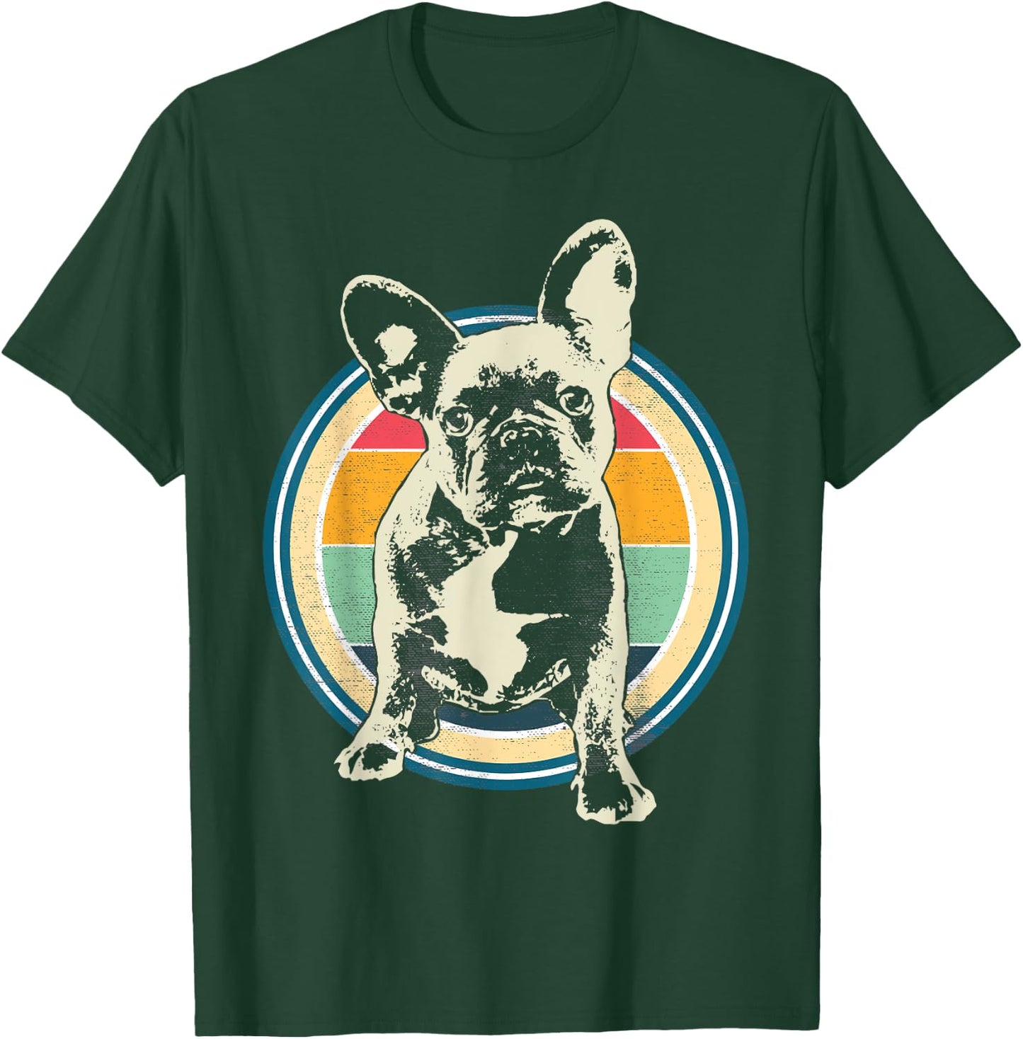 French Bulldog Frenchie Dog Women Kids T-Shirt - T-Shirt | Forest