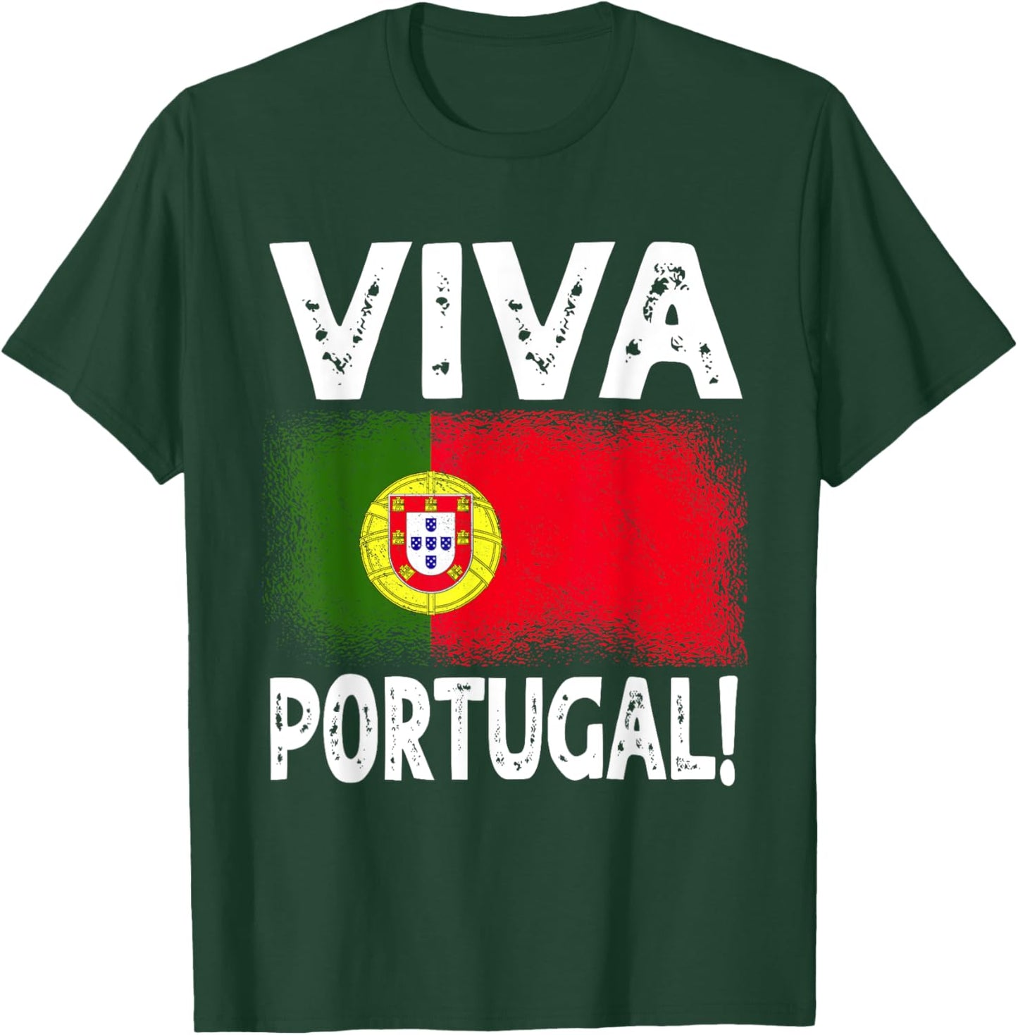 Viva Portugal Portugal Clothing Day Portugal Flag Portugal T-Shirt - T-Shirt | Forest
