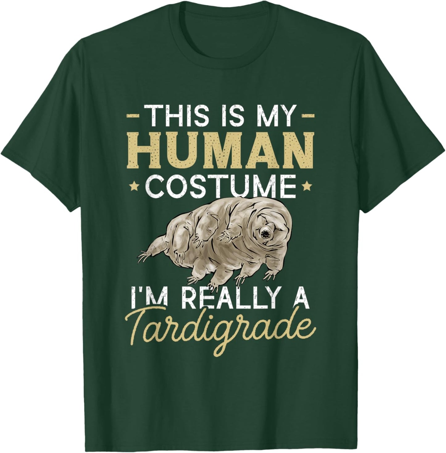 Tardigrade Water Bear Tardigrade Human Costume T-Shirt - T-Shirt | Forest