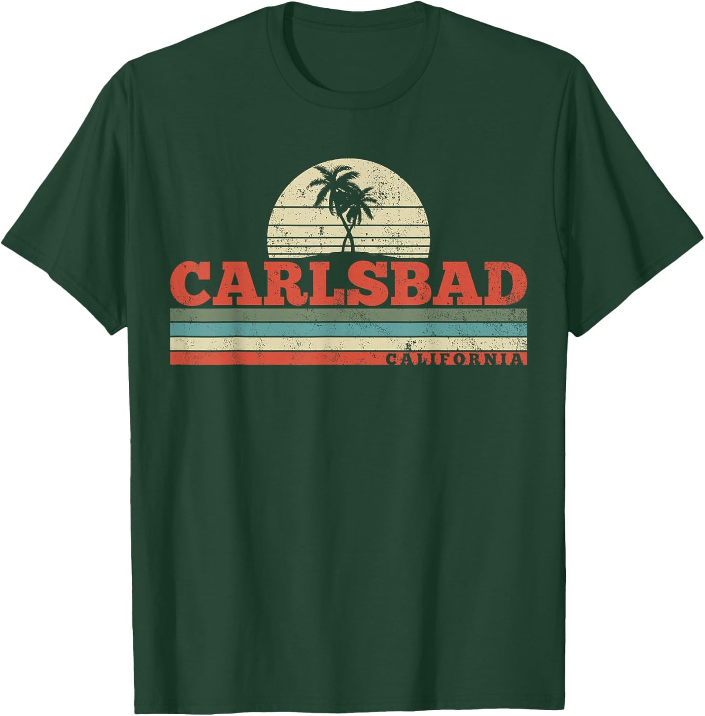 Carlsbad California T-Shirt - T-Shirt | Forest