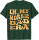 In My Morkie Dad Era Groovy Morkshire Terrier Dog Men Women Kids T-Shirt - T-Shirt | Forest