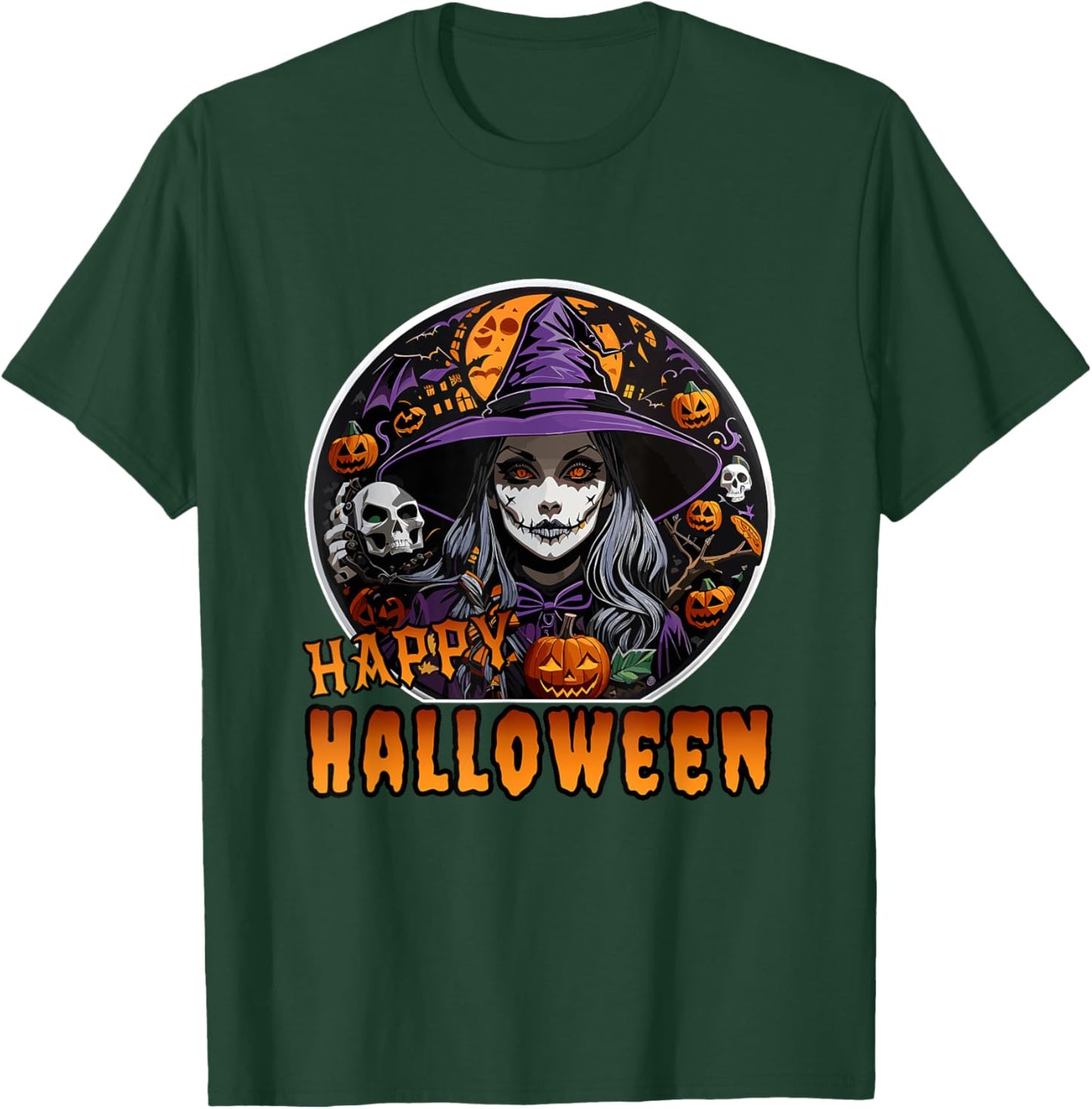 Happy Halloween T-Shirt - T-Shirt | Forest