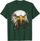Bald Eagle Bird Colorful Design Bird Lover Eagle T-Shirt - T-Shirt | Forest