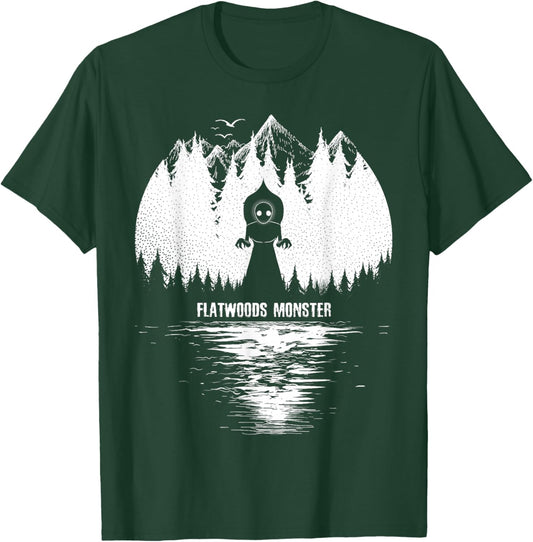 Flatwoods Monster Cryptozoology Women Kids! Cryptid T-Shirt - T-Shirt | Forest