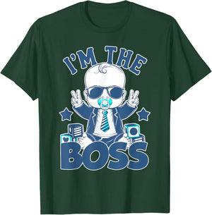 Baby Boss: I'm The Boss - Just Like a Boss for Kids! T-Shirt - T-Shirt | Forest