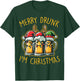 Merry Drunk I'm Christmas Funny Holiday Beer Drinking Humor T-Shirt - T-Shirt | Forest