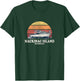 Mackinac Island MI Vintage Boating 70s Retro Boat Design T-Shirt - T-Shirt | Forest