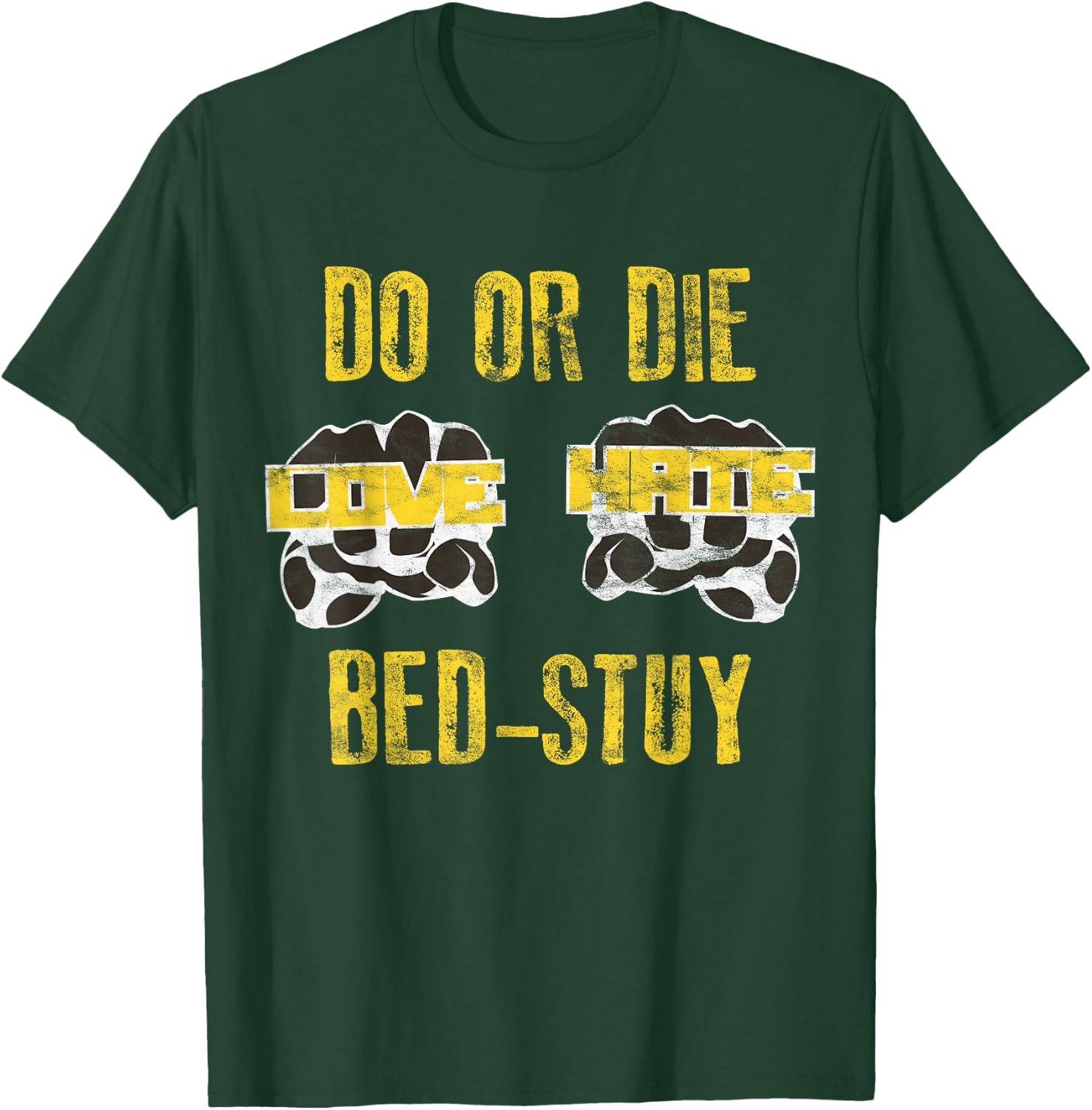 Retro 80s Do or Die Bed Stuy Hip Hop Style T-Shirt - T-Shirt | Forest