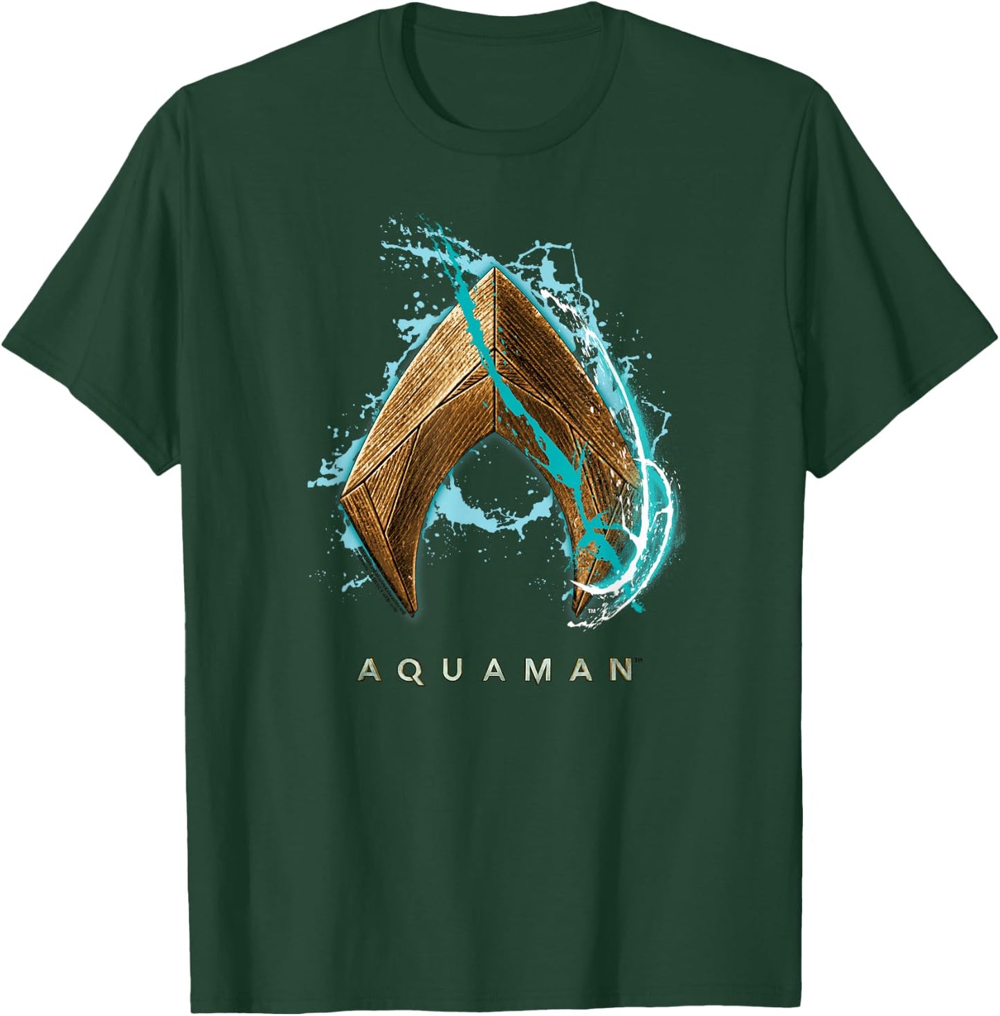 Aquaman Movie Water Shield T-Shirt - T-Shirt | Forest