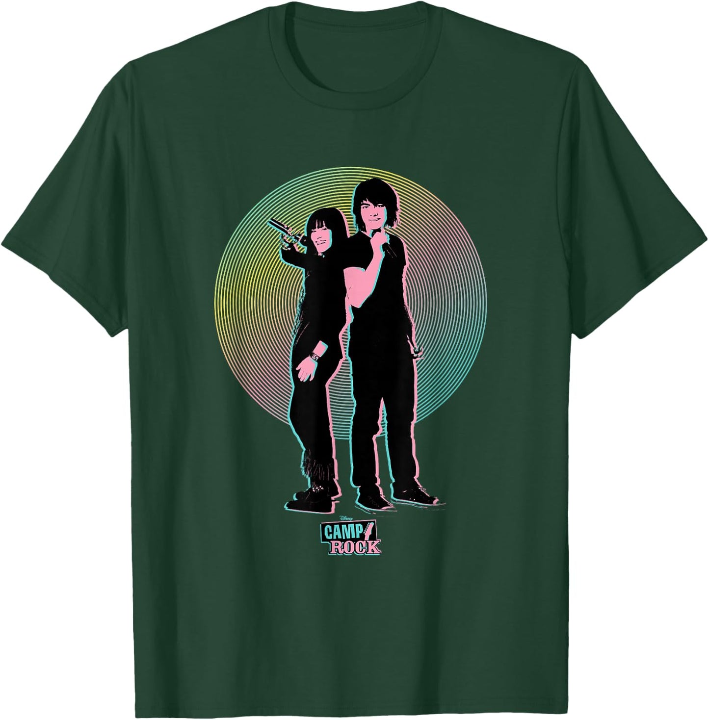 Disney Camp Rock Mitchie Torres and Shane Grey T-Shirt - T-Shirt | Forest