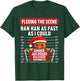 Fleeing The Scene Ginger Jailhouse Christmas Gingerbread T-Shirt - T-Shirt | Forest
