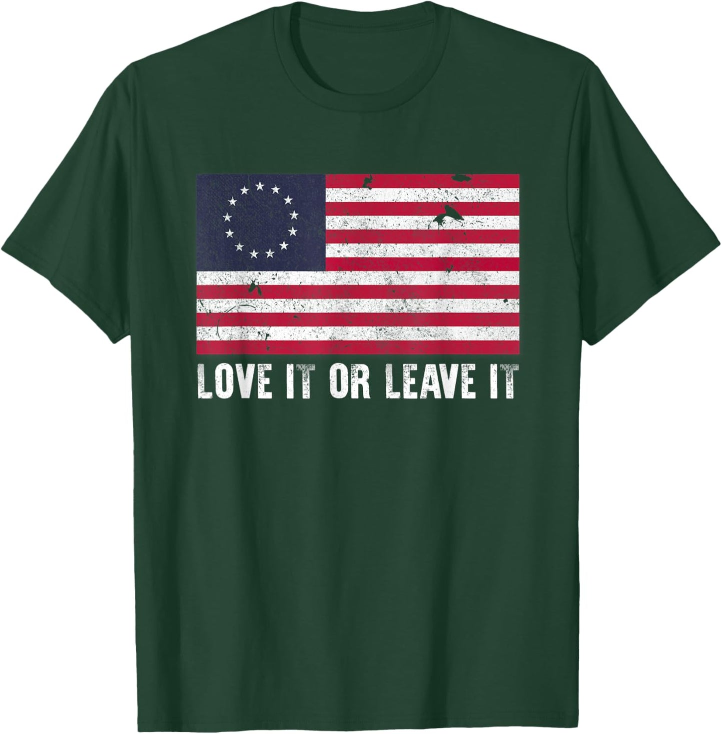 America Love It Or Leave It T-Shirt - T-Shirt | Forest