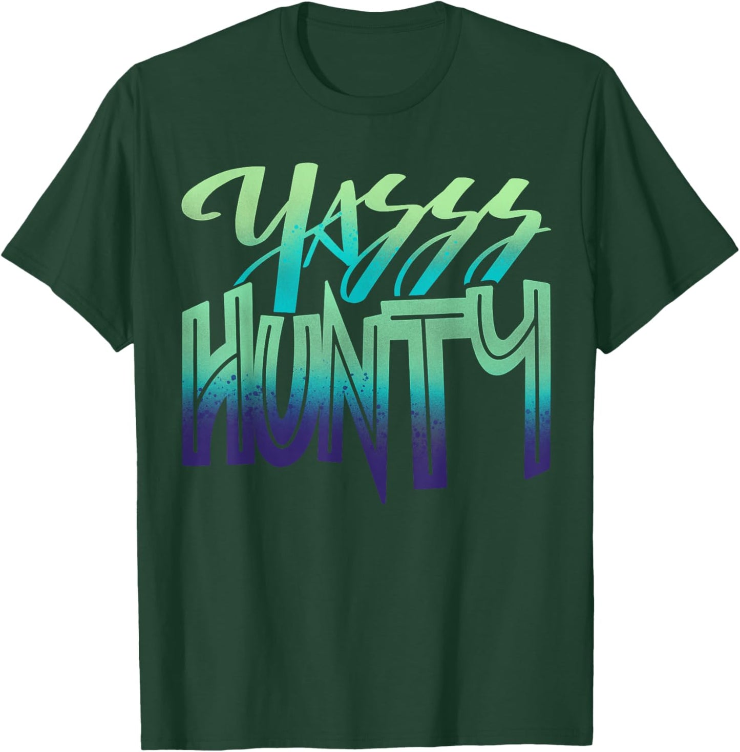 Drag Queen Race Yasss Hunty T-Shirt - T-Shirt | Forest