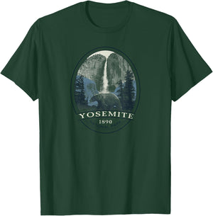 Yosemite National Park Vintage T-Shirt - T-Shirt | Forest