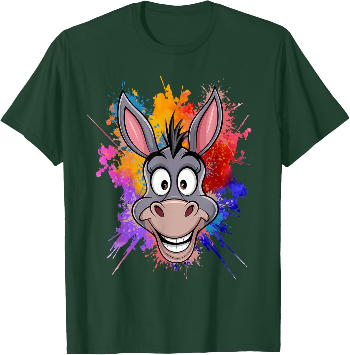 Donkey Men Women Donkey Lover Graphic Donkey T-Shirt - T-Shirt | Forest