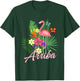 Flamingo Aruba Souvenir / Aruba T-Shirt - T-Shirt | Forest