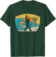 Bigfoot Retro Surfing Gift Shaka Aloha Surfer Dude T-Shirt - T-Shirt | Forest