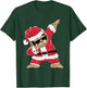 Dabbing Santa Sloth Merry Slothmas Christmas Kids Pajama T-Shirt - T-Shirt | Forest