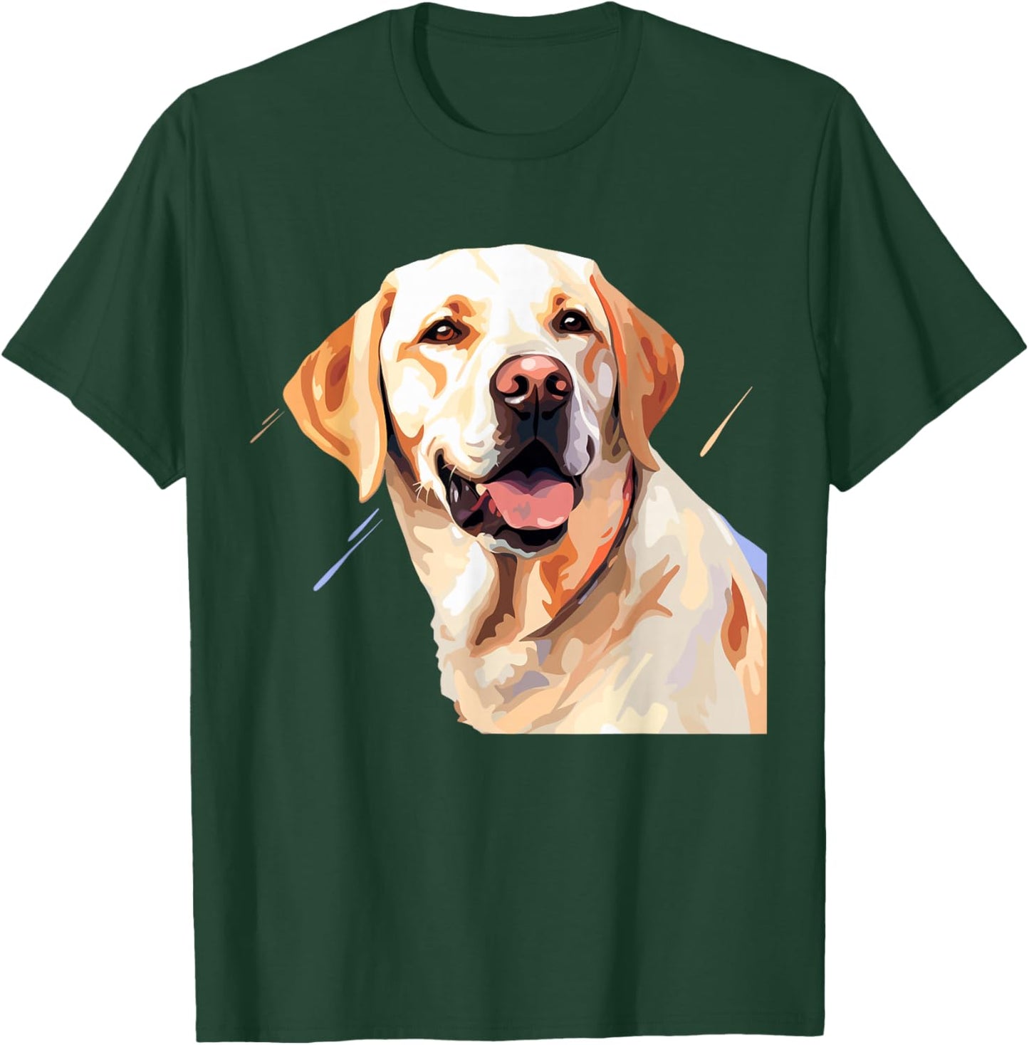 Labrador Retriever Dog Gifts For Labbi Lovers Labrador Watercolor T-Shirt - T-Shirt | Forest