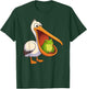 Funny Frog Pelican Animal Lover Boys Girls Kids T-Shirt - T-Shirt | Forest