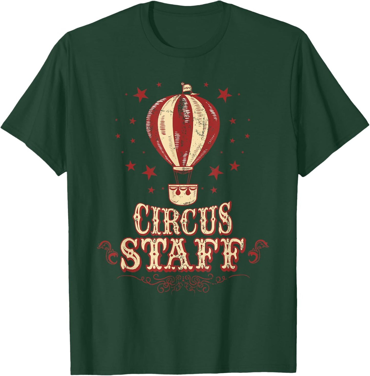 Circus Staff Shirt - Vintage Circus Shirt - Circus Staff T-Shirt - T-Shirt | Forest